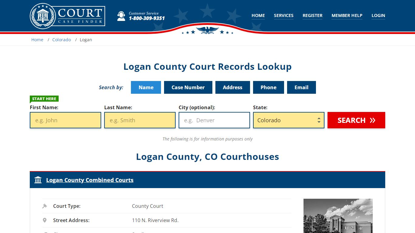 Logan County Court Records | CO Case Lookup - CourtCaseFinder.com